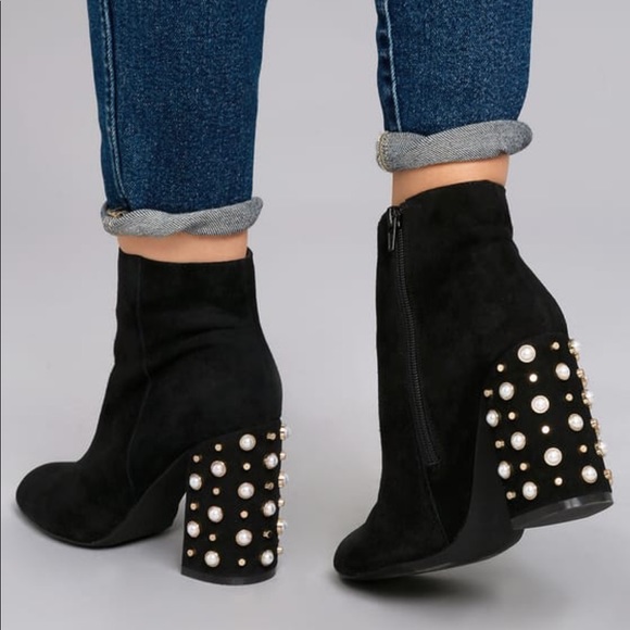 Steve Madden Shoes - Steve Madden Yvette Worn 1X Suede Stud Boots 8.5